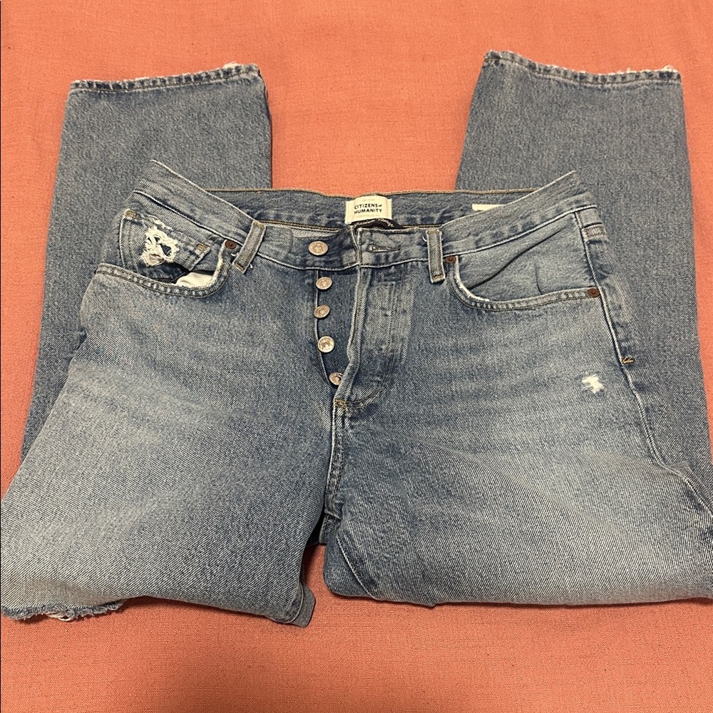 Citizens women’s emery crop premium vintage jeans